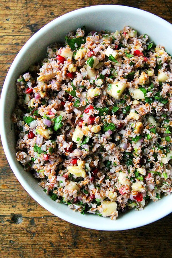 fall tabbouleh apples walnuts pomegranates - Article 1